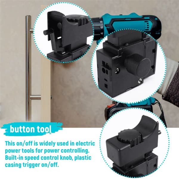 1 st FA2-6/1BEK 250V 6A 5E4 Låsbar Strömverktyg Borr Trigger Switch Beslag för Elverktyg