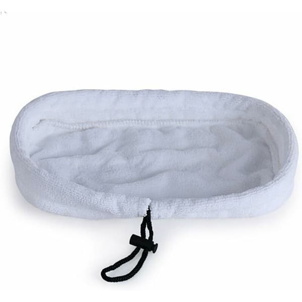 5 st Universal Tvättbara Mikrofiber Ångmopp Ersättningsdynor, 27 x 16cm (Vit)