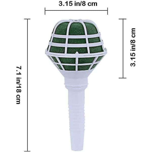 IC Bukettholder DIY Bryllupsbuket Brudblomst Skumholder med Håndtag