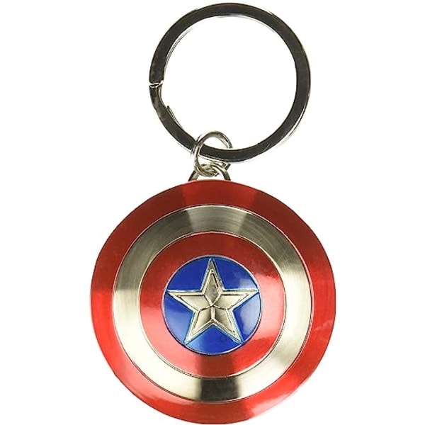 Marvel Captain America Skjold Nøglering i Tin IC