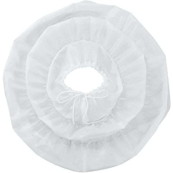 Valkoinen 3 Hoops alushame krinoliini hääpuku morsiusneito kukka mekko