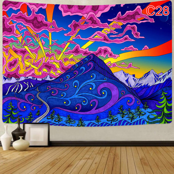 IC Hippie veggteppe C28