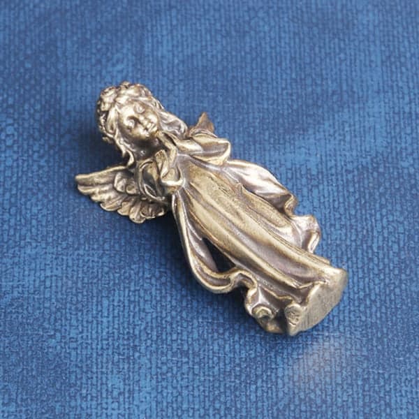 IC Retro Kobber Kærlighedsgud Amor Statue Ornament Messing Engel Figur