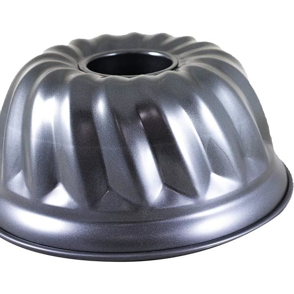 Form 24 cm, rustfritt stål, metallisk svart, 24x 24 x 6,5