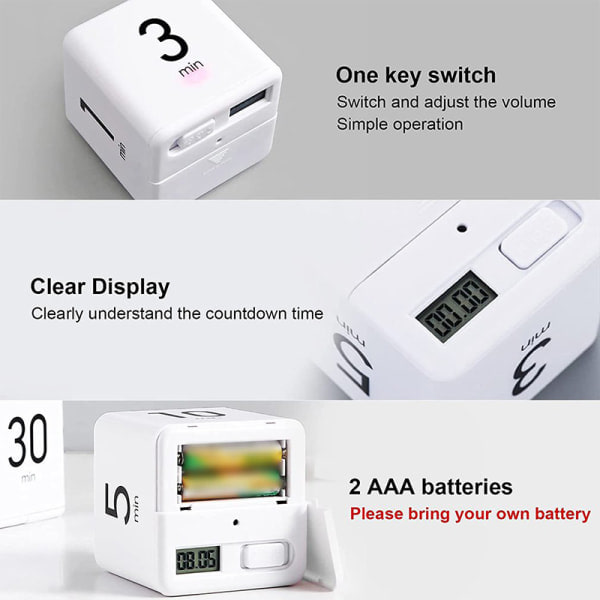 IC Gravity Sensor Flip Timer Responsiv Kubtimer Sporttimer Ki 1-3-5-10