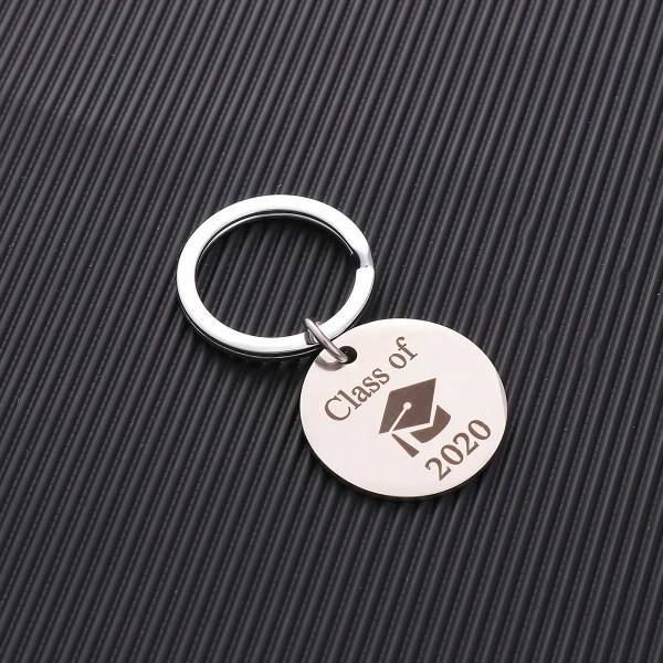 3 stk nøkkelring veske metall sjarm nøkkelring Graduation anheng sjarm metall nøkkelringer Graduation K 2.5cm IC