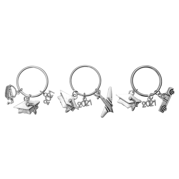 Hållbar Robust Chic Graduation Key Rings Hängen Nyckelringar Trencher Cap Nyckelring IC