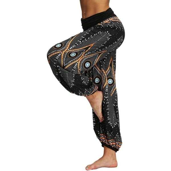 IC CNE Casual Mångsidiga Yogabyxor med Hög Midja, One Size