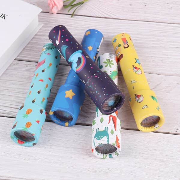 IC 3 stk roterende kalejdoskop Magic Classic pædagogiske legetøj til K Multicolor 3pcs