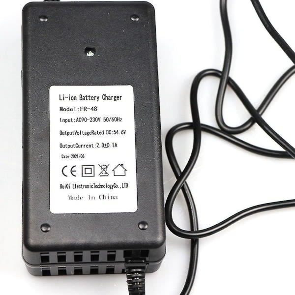 IC CNE Dc 54.6v 2a E-scooter Batteriladdare Adapter For
