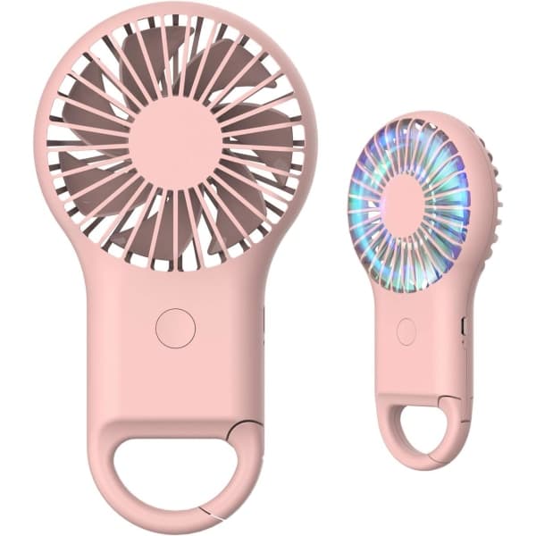 IC Super Mini-fläkt, handhållen och bärbar USB-uppladdningsbar fläkt