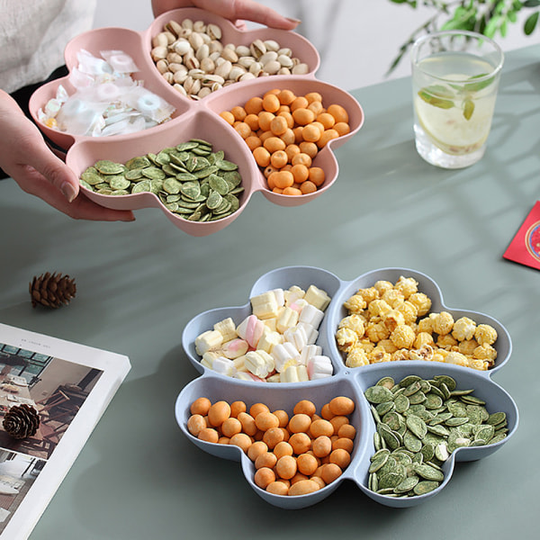 IC 1. Forvaringsbakke Nøddebakke Godter Snacks Serveringsbakke Delbar C