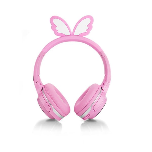 IC Trådlöst bluetooth headset för barn, söt Pikachu-hörselkåpa