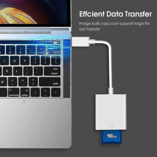 IC USB 3.1 Type C-læsare Usb-c til SD Sdxc Otg minnekortlæsare