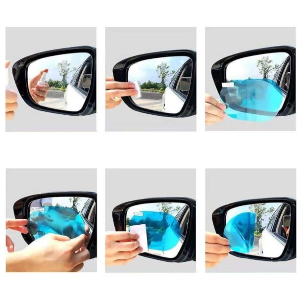 IC Bilbackspegelbeskyttelse Vandafvisende Transparent Film