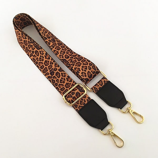 IC Väska Axelrem med Leopardmönster 5cm Bred Axelrem