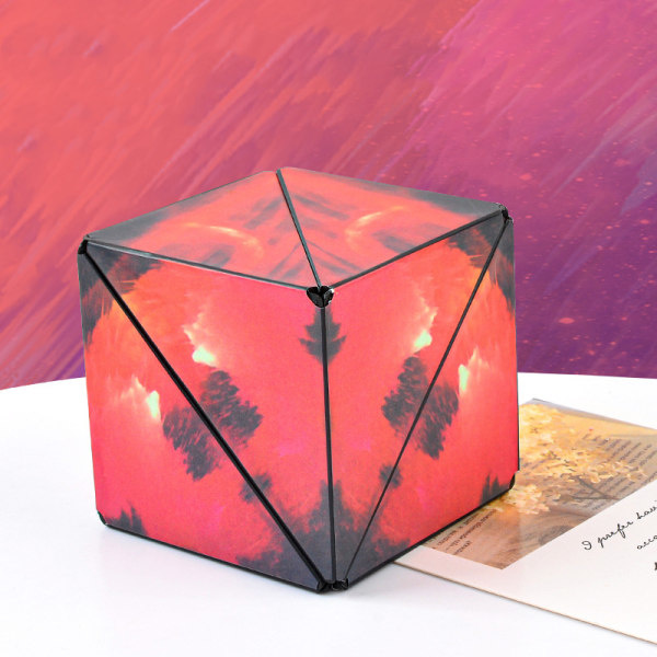 Magneettinen kuutiopakkaus 3D Hand Flip Puzzle