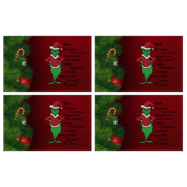IC Glædelig jul jule dækkeservietter, vinter juleferie