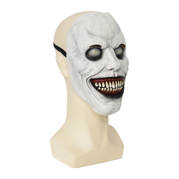Läskig Halloween-mask Leende Demoner Skräckmask