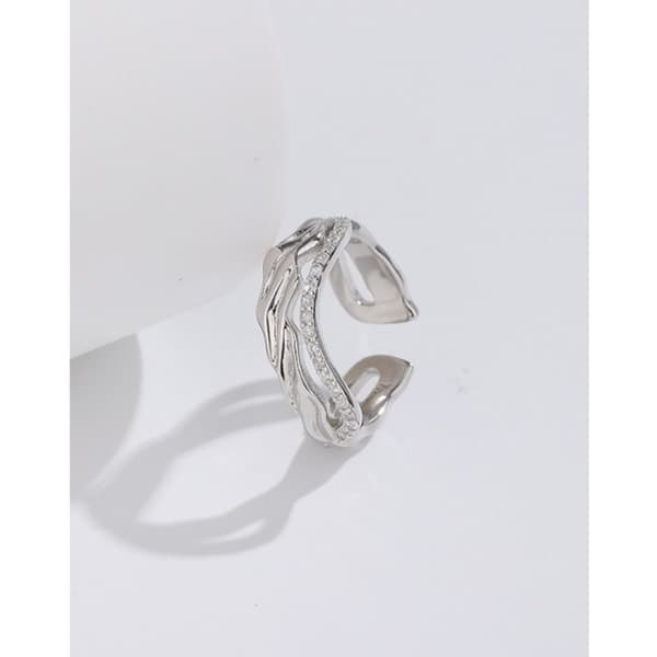IC Uregelmessig ring med honningåpning, pekefingerring