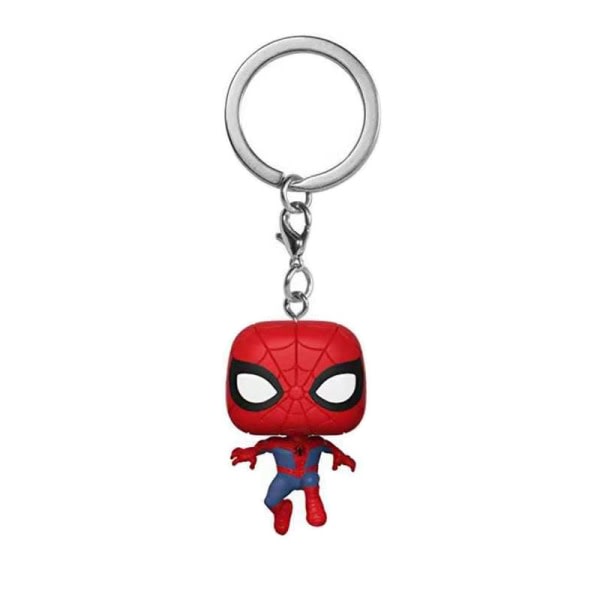 Disney Marvel Spider-Man Leksak Nyckelring Tecknad Docka Leksak IC