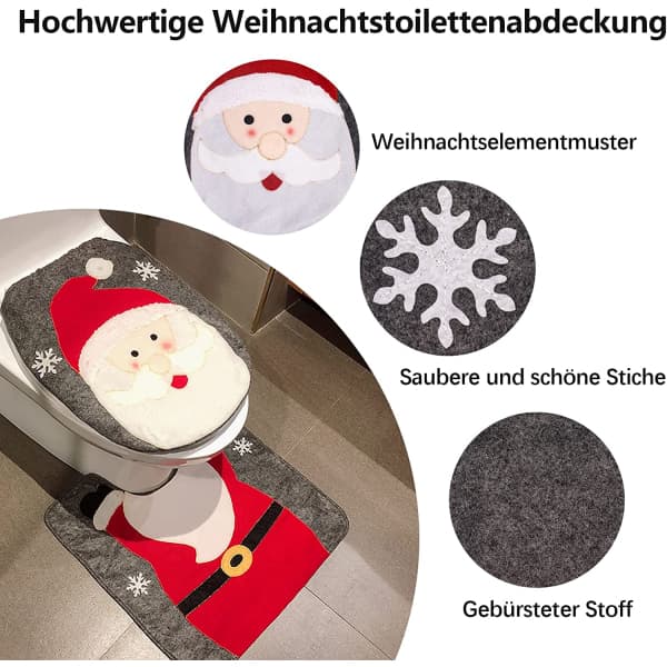 IC NOE dæksel, toiletlåg måtte 2 stk