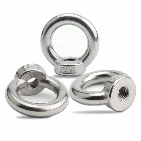 IC 12 kpl Ringlyftögonmuttereita ripustettava mutterkiinnitys 304