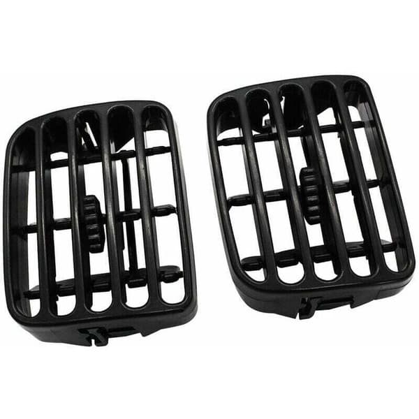 Bil Luftventil Panel Grilldeksel, Ventilasjon Grill Luftuttak Grill Passer For Renault Clio 1998-2006, Svart
