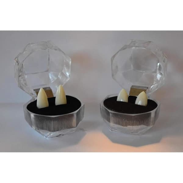 IC 3 Par Vampyr Tænder Vampyr Fangs Kit 3 Størrelser Tilpassede Fangs
