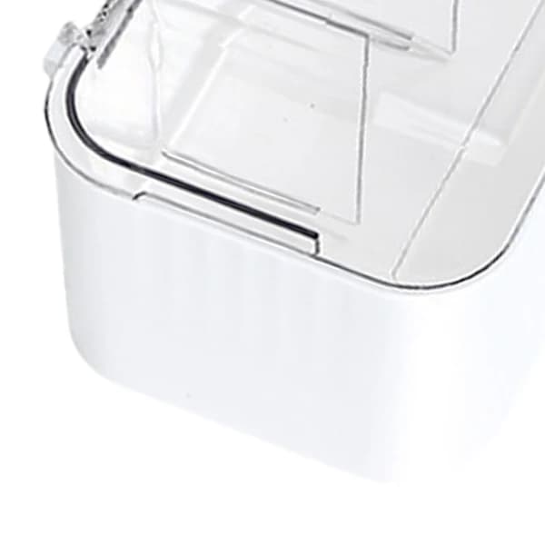 Sock Wall Mounted Box Multifunctional Transparent 6 Cell Underwear Organizer Hanging Storage Box White 1.4 1.4