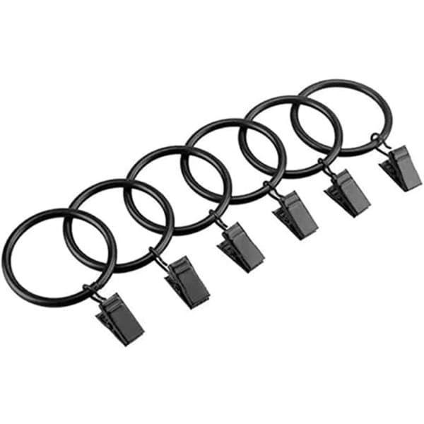IC NOE 10 stk gardinklemmer, 38mm indre diameter