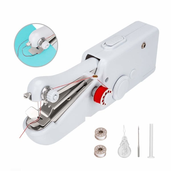 IC Mini-symaskine til nybörjare, håndholdt symaskine