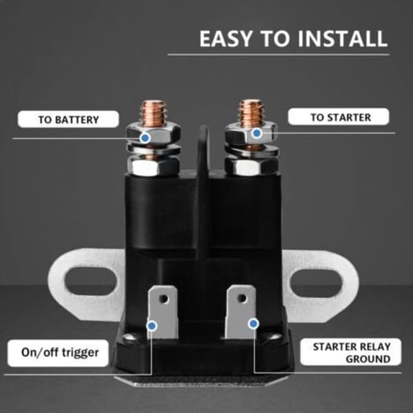 Solenoid til AM138068 725-04439 Plæneklipper Traktor 725-04439A 862-1211-211-16