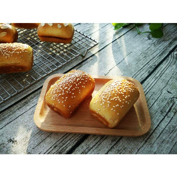 IG Mini brødpanna, 8-hålighets non-stick muffinspanna, kolstål