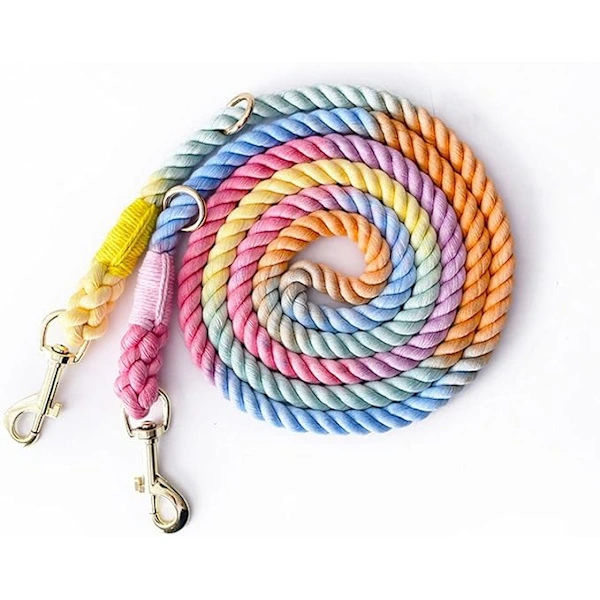 Multifunctional Rope Leash for Dog 250 cm * 1.2 cm with Adjustable Double