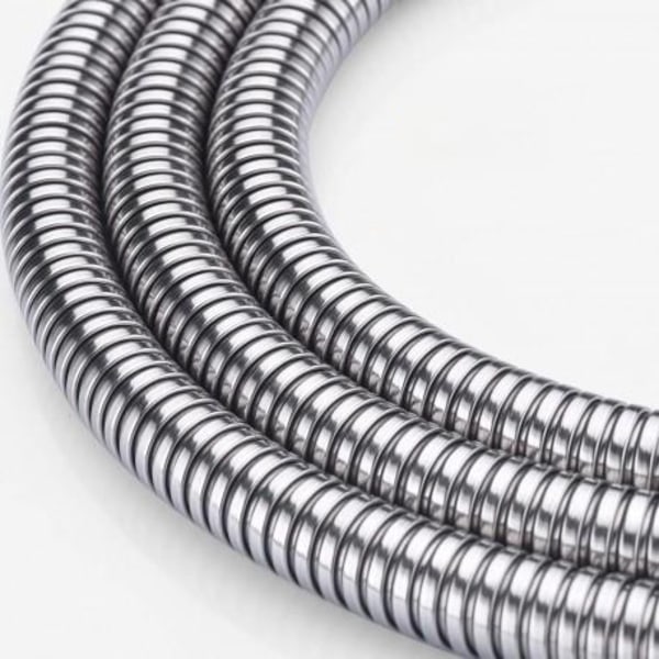 3m Dusjslange - Dusjslange i rustfritt stål Silver Silver