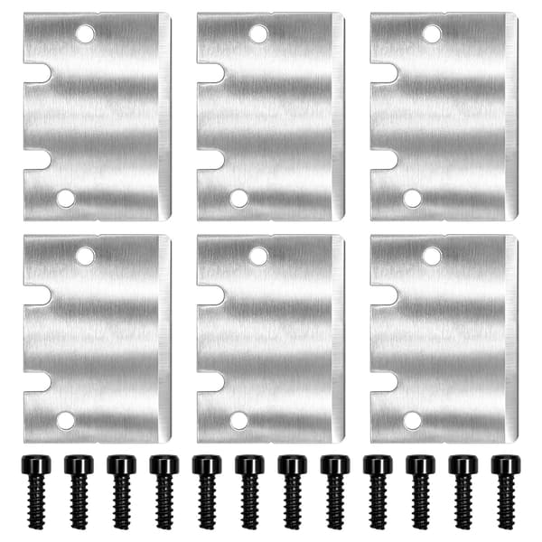 6-pak udskiftningsklinger til filamentkutter til Bambulab P1, X1 Series 3D-printere, forhindrer filamentstop, kompatibelt tilbehør