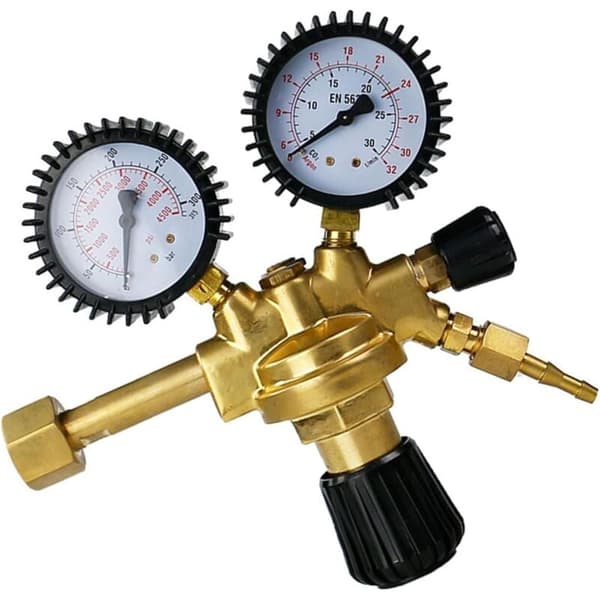 Argon Metter Dioxid Dioxid Trycksvetsreducerare W21.8 Tryckgänga