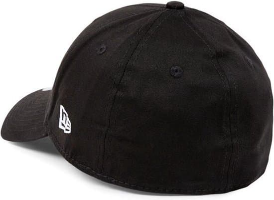 New Era MLB New York Yankees 39THIRTY Stretch Fit Kasket til Mænd Kvinder, Sort/Hvid, S/M