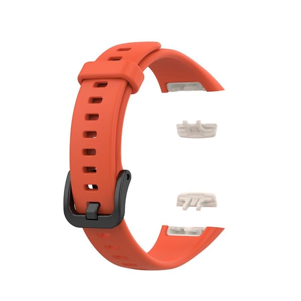 Smartwatch Silikonarmbandsarmband Andningsbart, svettsäkert för hedersband 6 Orange