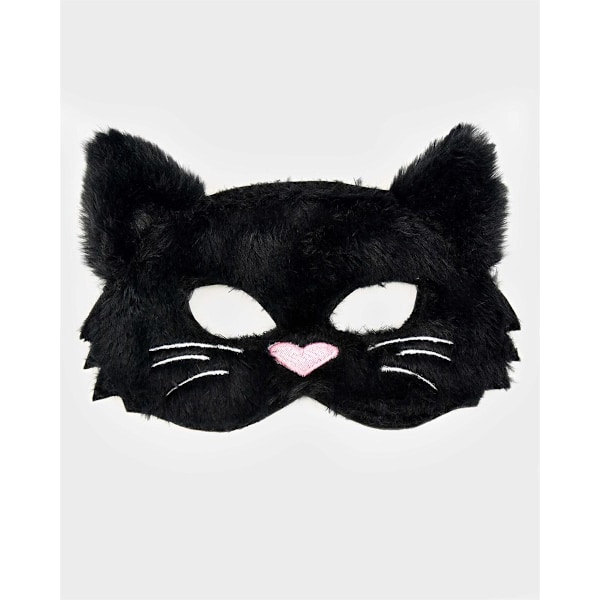 Kattmaske for barn - Øyemaske Katt Black Svart