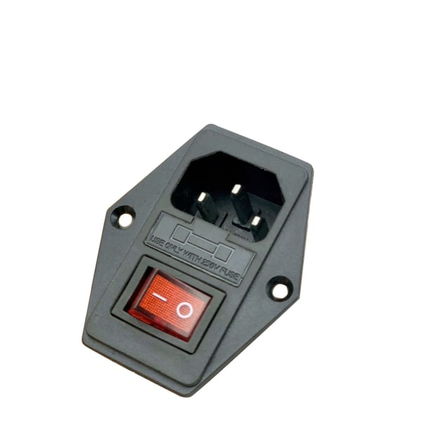 IC AC-01A 3-i-1-virtakytkin sulakkeella ja ruuvinrei'illä