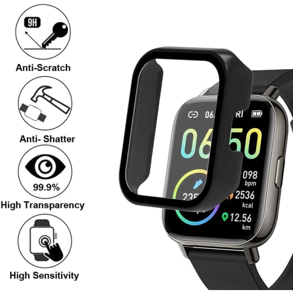 Smart Watch Fodral med skärmskydd for P32 P86 Compatibel med IC