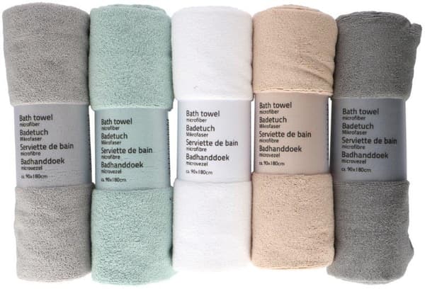 Mikrofiber badehåndkle - Superlett & supertørk 90 * 180 cm