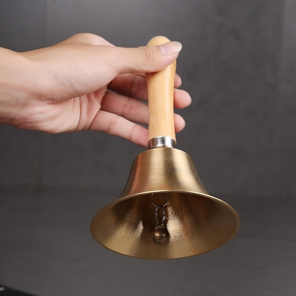 Super Hög Solid Mässing Handklocka (4 Tum)