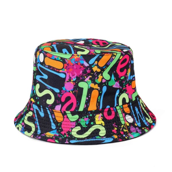 IC Unisex Bucket Hat Sommarresor Sol Fiskehattar Vändbara