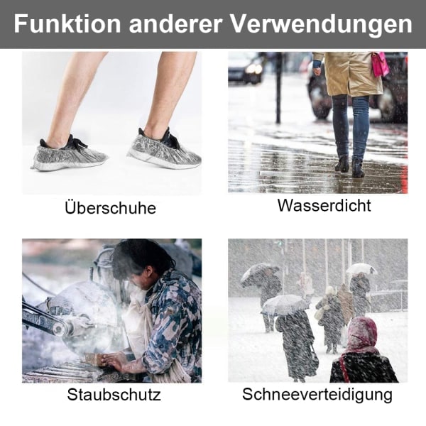 IC Engångsduschmössor 100 stycken Shootermössor Plast