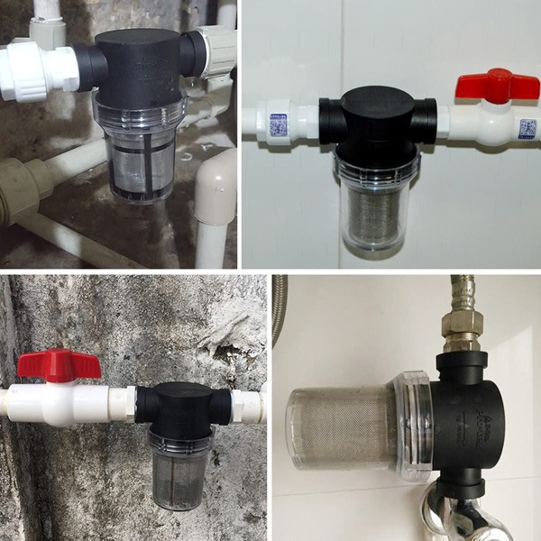 IC Pipeline 1/2 vedenpumpun suodatin 100 mesh ruostumattomasta teräksestä
