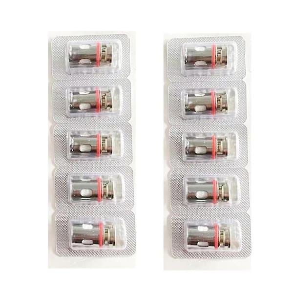 10 st/förpackning PnP Coil Ersättningscoil Vm1 0.3ohm Mesh Coils för Vinci XRS Argus Gt Pod