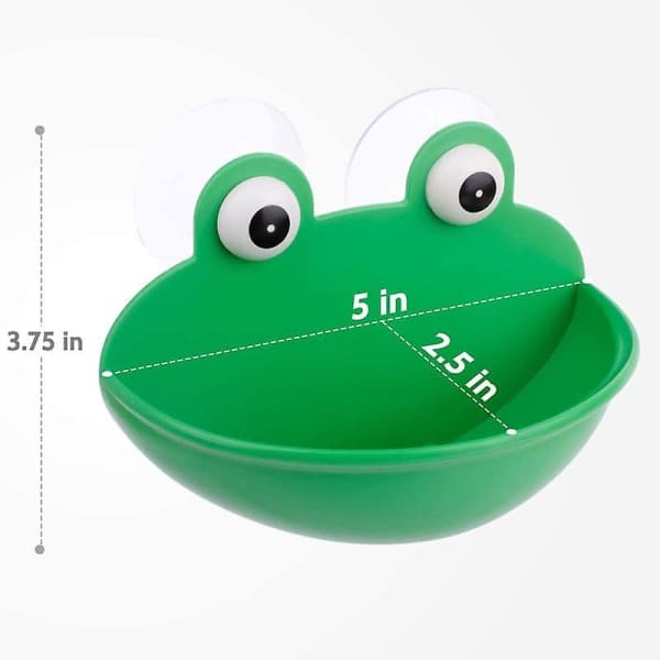 IC Amfibie Vattenlevande Groda Habitat med Sugkoppar Plastgroda